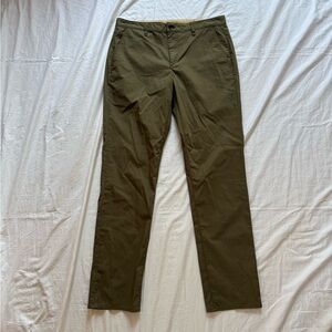 Rag & Bone performance stretch chinos olive Mens 33x32